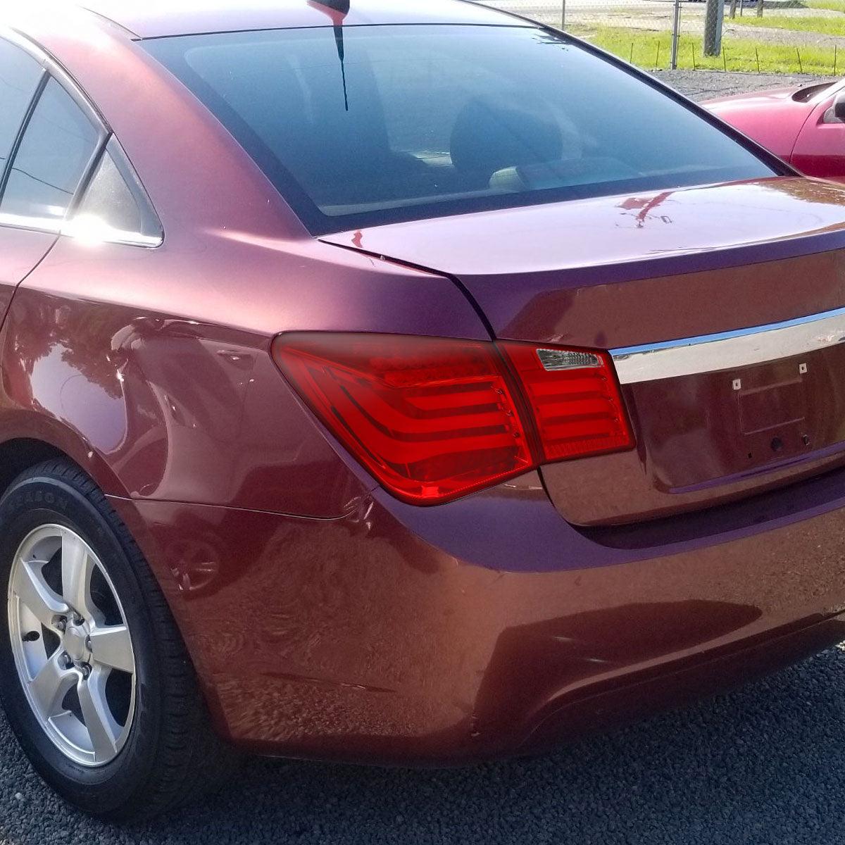 LED Tail Lights Chevy Cruze (2011-2015) Smoked / Red - K2 Industries