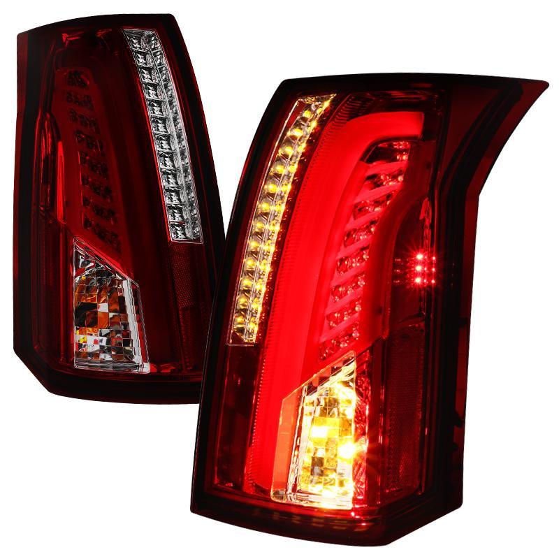 Spec-D LED Tail Lights Cadillac CTS (2003-2007) LED - Smoke, Red or Clear