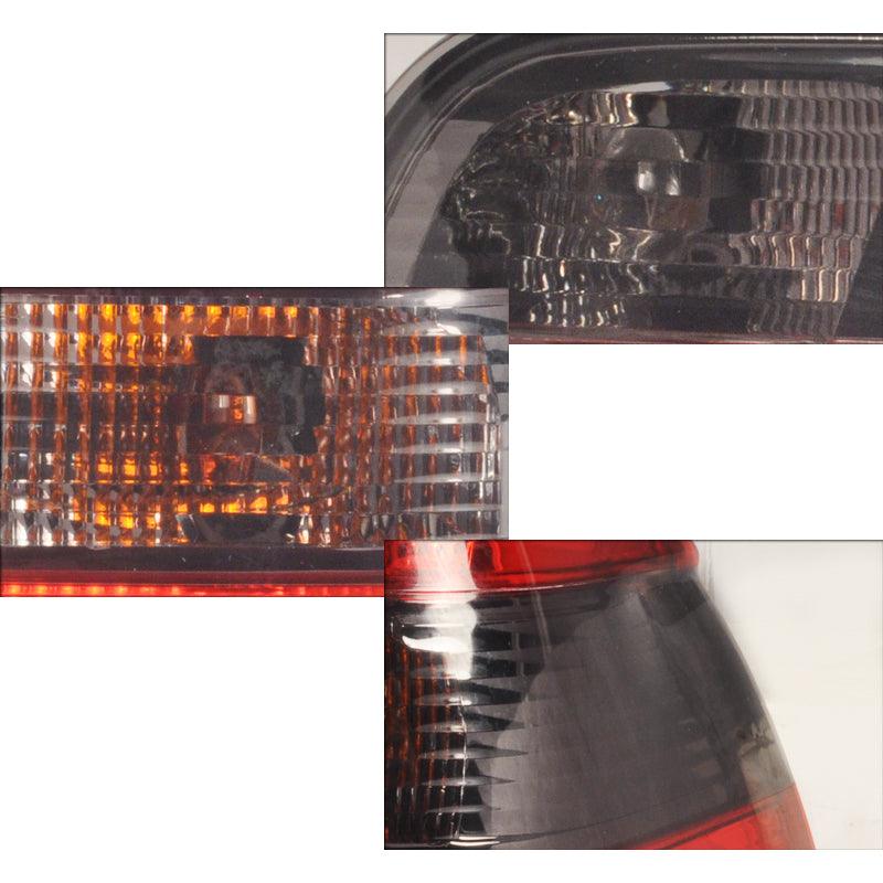 LED Tail Lights BMW 323i 325i 328i 330i E46 Sedan (1999-2001) Red Tint - K2 Industries