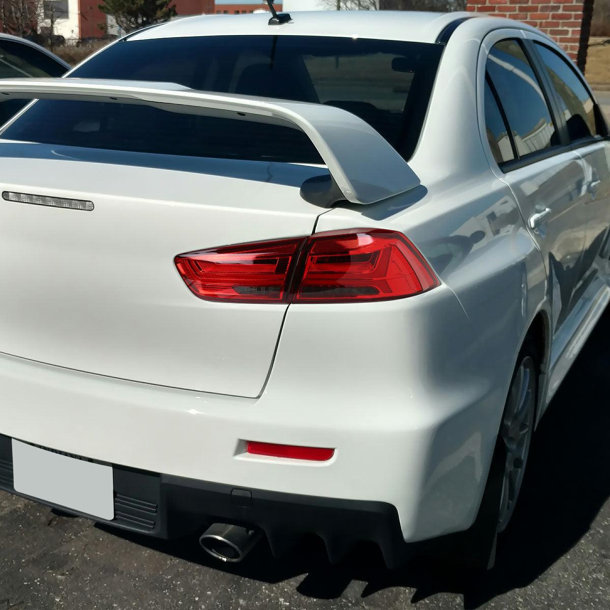 Tail Lights Mitsubishi Lancer EVO 10/X (08-15) Sequential Red/Smoke - K2 Industries