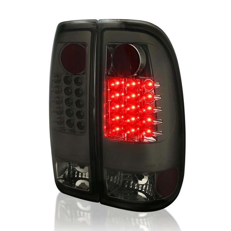 Spec-D Tail Lights Ford F250 F350 F450 F550 F650 (08-16) LED Black / Clear / Smoked