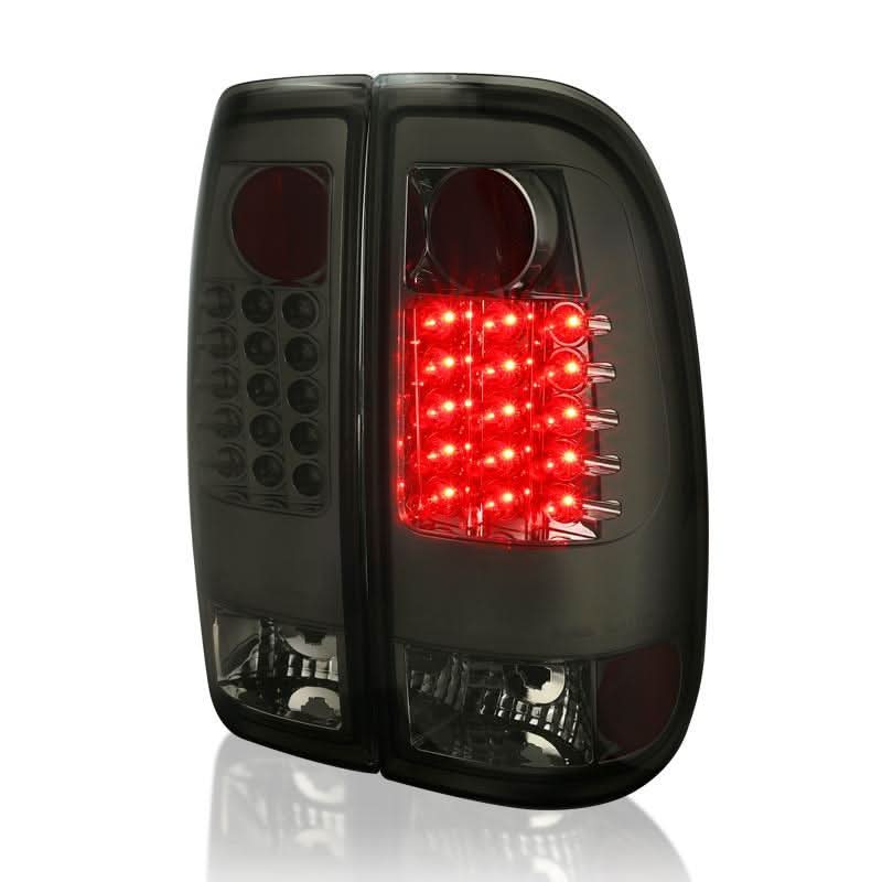 Spec-D Tail Lights Ford F250 F350 F450 F550 F650 (08-16) LED Black / Clear / Smoked