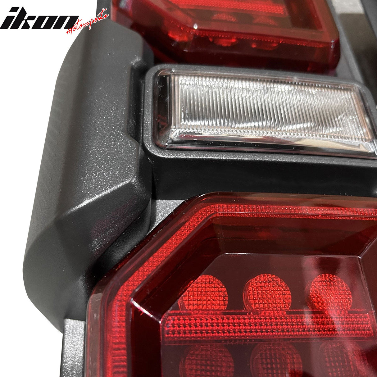 2021-2024 Ford Bronco Red LED Tail Lights Rear Lamps Assembly Pair
