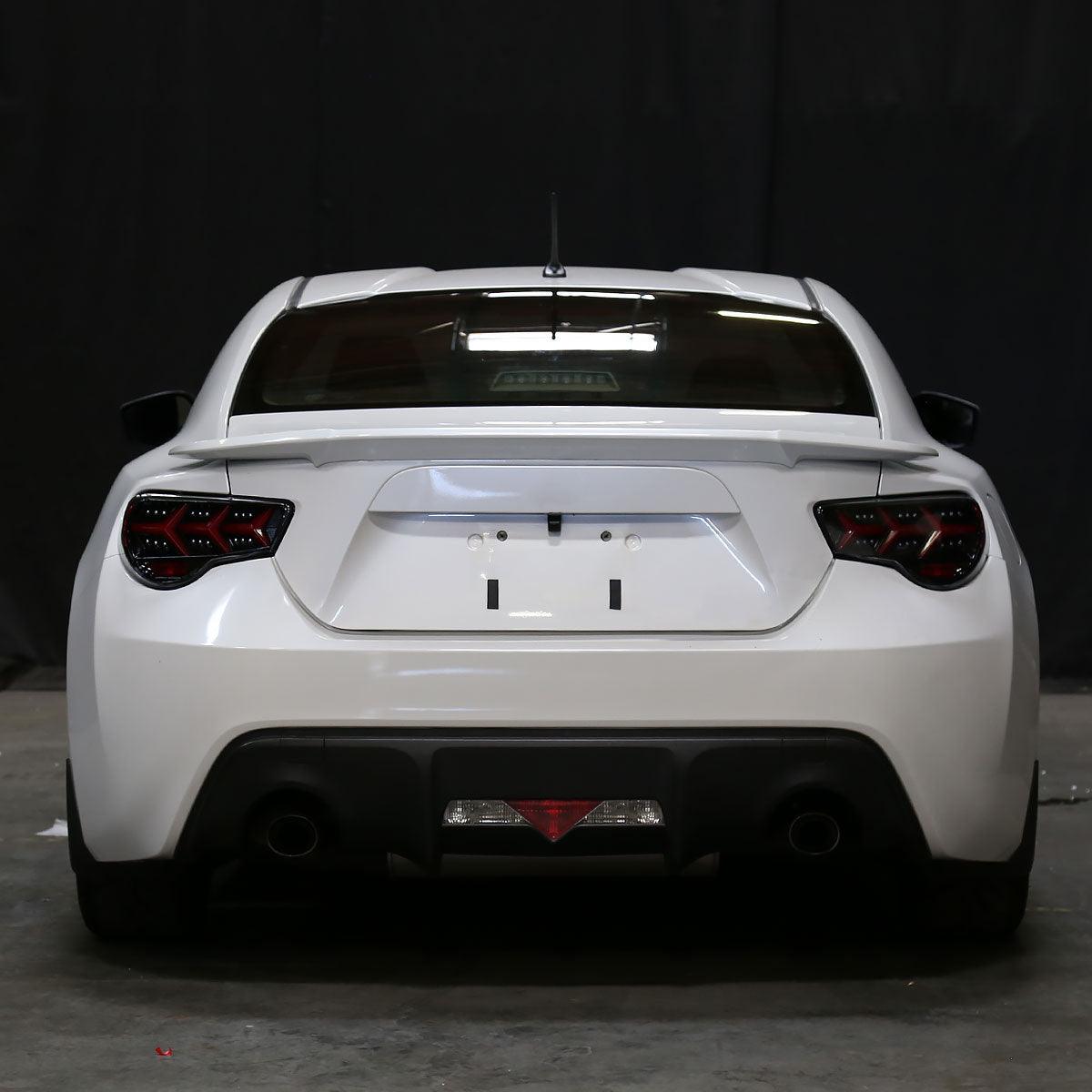 Tail Lights Scion FRS / BRZ (2013-2016) Lambo Aventador Style w/ Sequential LED - K2 Industries