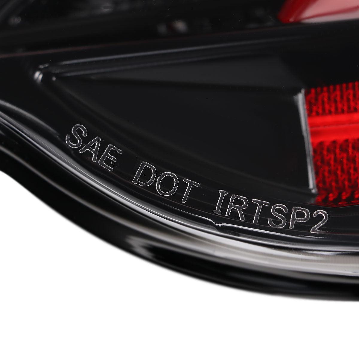 Tail Lights Scion FRS / BRZ (2013-2016) Lambo Aventador Style w/ Sequential LED - K2 Industries