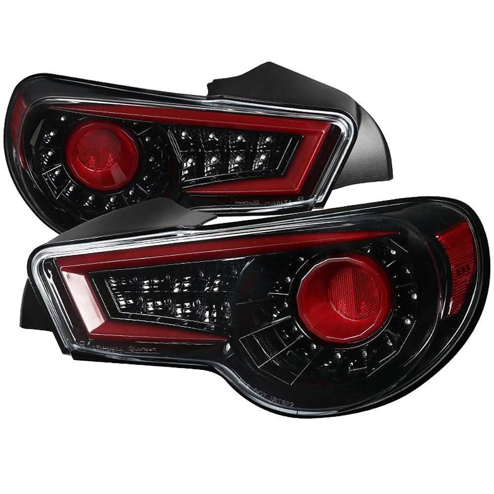 Tail Lights Scion FRS / Subaru BRZ (13-16) Sequential - Pearl Black or Red - K2 Industries