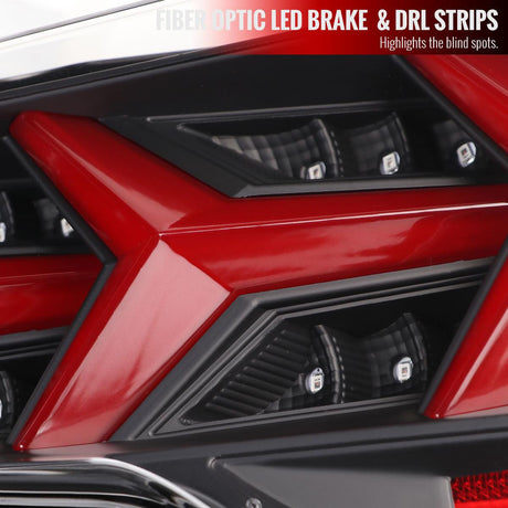Tail Lights Scion FRS / BRZ (2013-2016) Lambo Aventador Style w/ Sequential LED - K2 Industries