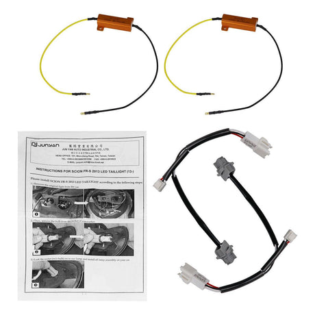 Tail Lights Scion FRS / BRZ (2013-2016) Lambo Aventador Style w/ Sequential LED - K2 Industries