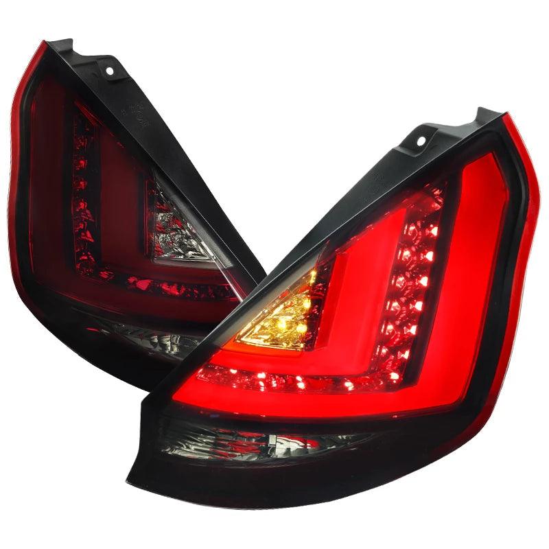 Spec-D LED Tail Lights Ford Fiesta (2011-2012-2013) Red or Smoke