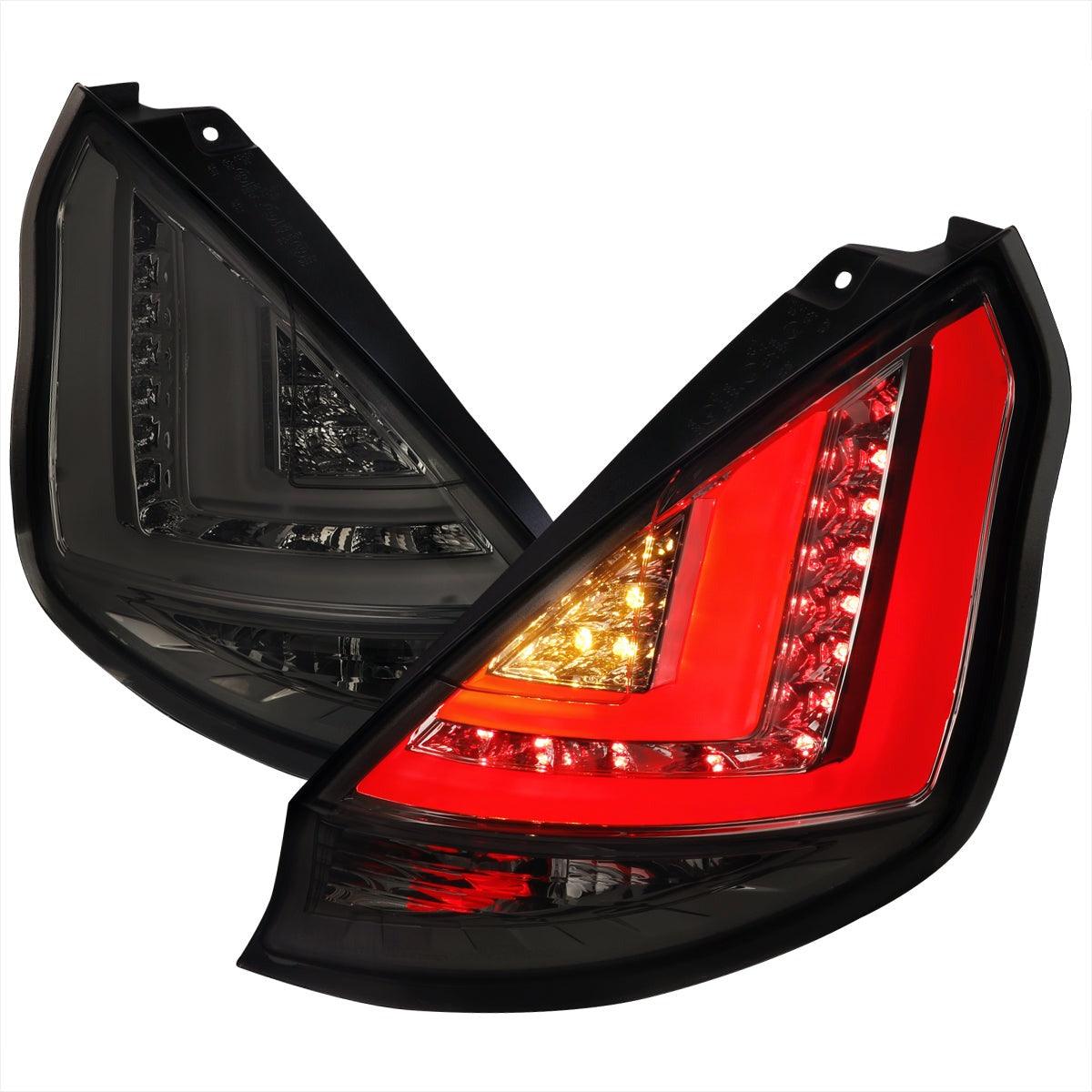Ford Fiesta / Fiesta ST Smoked, Clear or Red Smoked LED Tail Lights (2014-2019) - K2 Industries