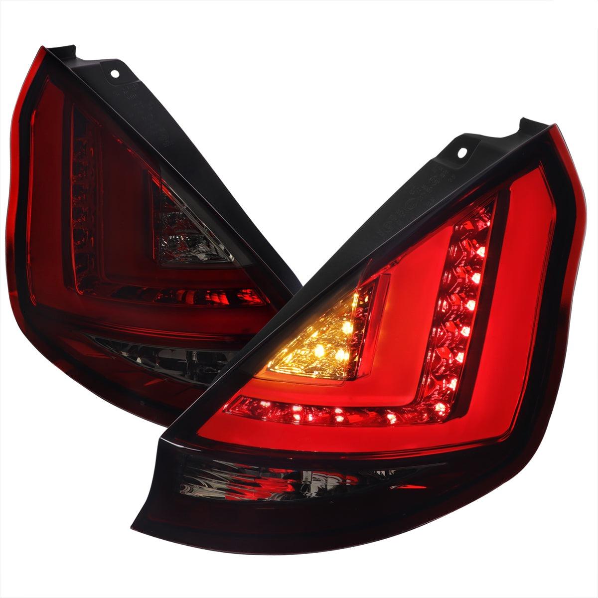 Ford Fiesta / Fiesta ST Smoked, Clear or Red Smoked LED Tail Lights (2014-2019) - K2 Industries
