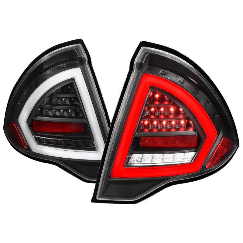 Spec-D Tail Lights Ford Fusion (2010-2011-2012) LED Bar - Red, Black, Chrome or Smoked