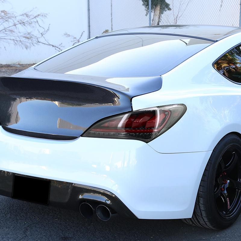 Hyundai Genesis Coupe Sequential Turn Signal - Black / Red / Smoke Tail Lights (2010-2016) - K2 Industries