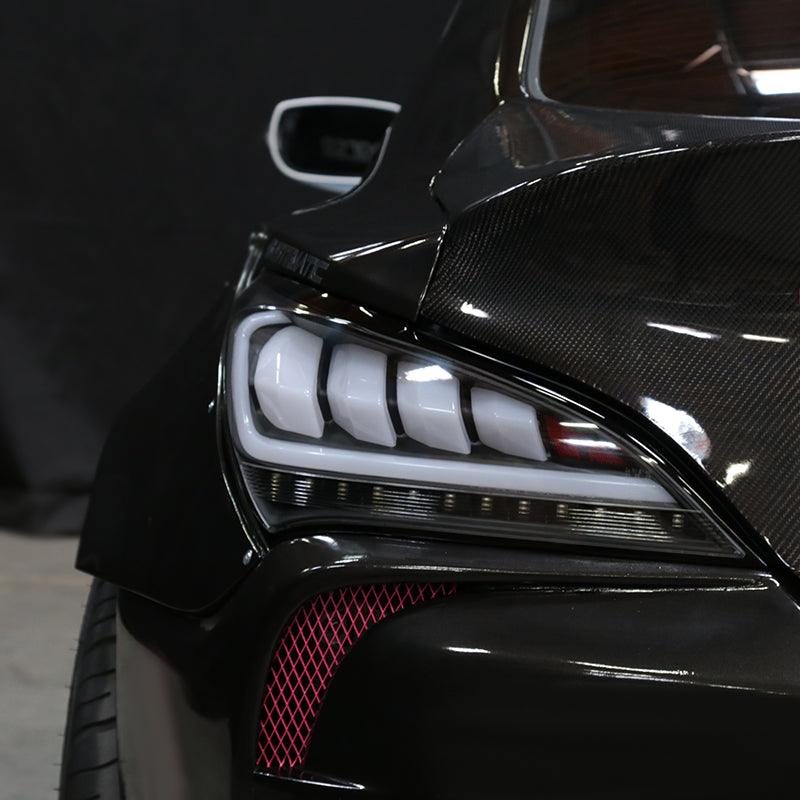 Hyundai Genesis Coupe Sequential Turn Signal - Black / Red / Smoke Tail Lights (2010-2016) - K2 Industries