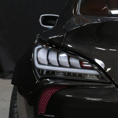 Hyundai Genesis Coupe Sequential Turn Signal - Black / Red / Smoke Tail Lights (2010-2016) - K2 Industries