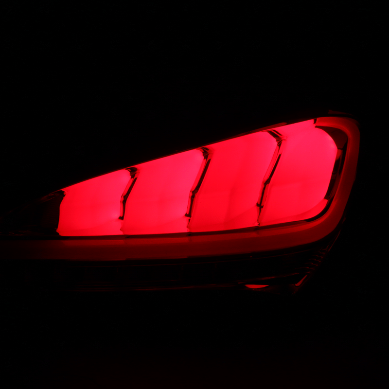 Hyundai Genesis Coupe Sequential Turn Signal - Black / Red / Smoke Tail Lights (2010-2016) - K2 Industries