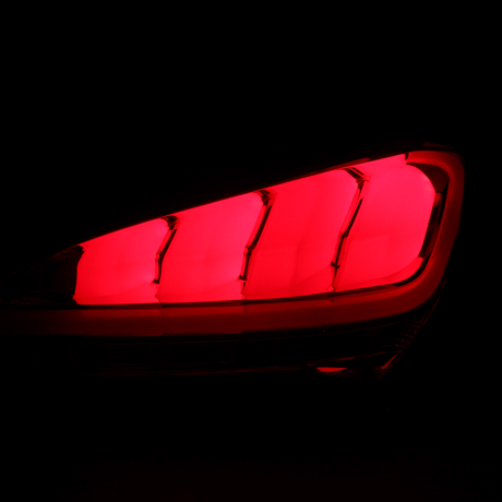 Hyundai Genesis Coupe Sequential Turn Signal - Black / Red / Smoke Tail Lights (2010-2016) - K2 Industries