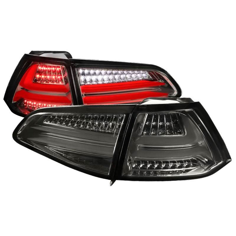 Spec-D LED Tail Lights VW Golf / GTI MK7 (2015-2017) Smoke, Red or Clear
