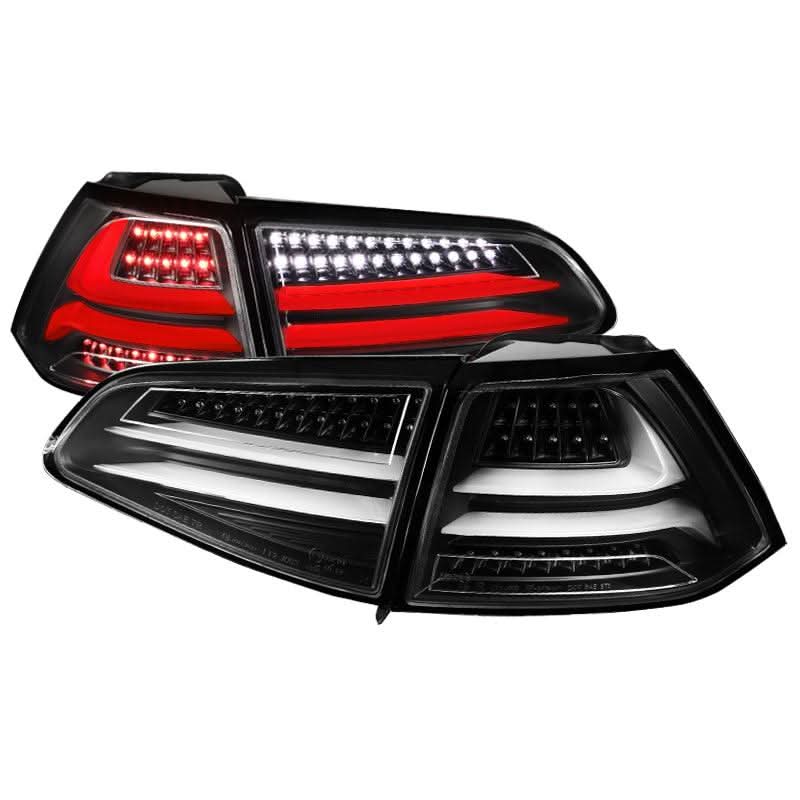 Spec-D LED Tail Lights VW Golf / GTI MK7 (2015-2017) Smoke, Red or Clear