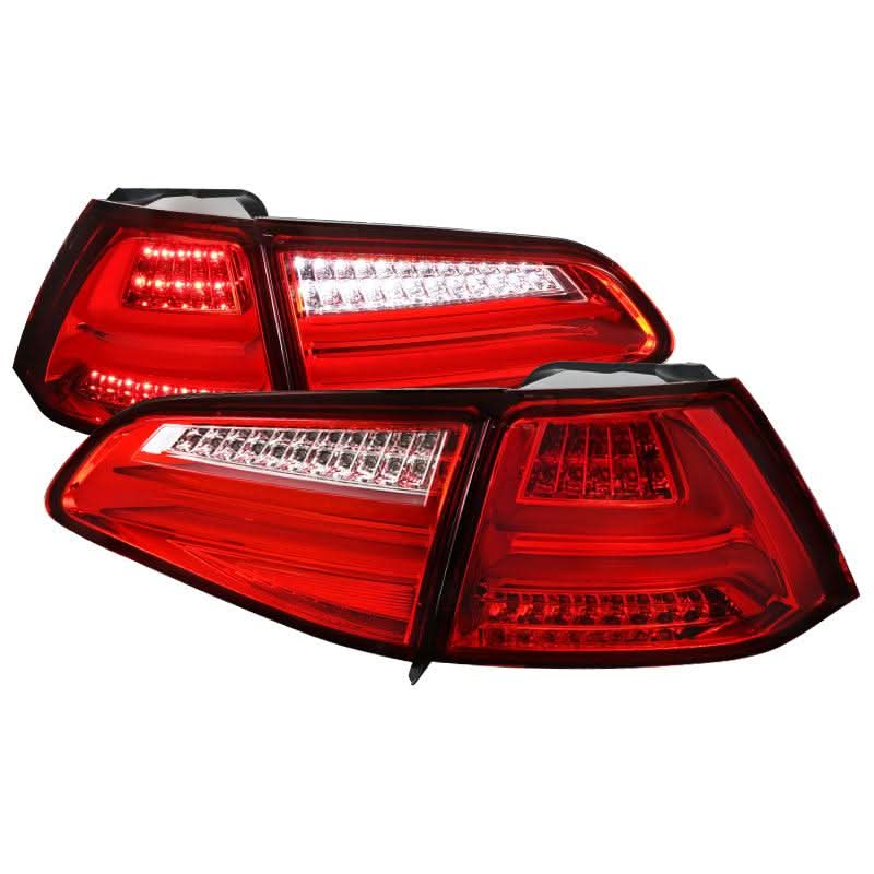 Spec-D LED Tail Lights VW Golf / GTI MK7 (2015-2017) Smoke, Red or Clear