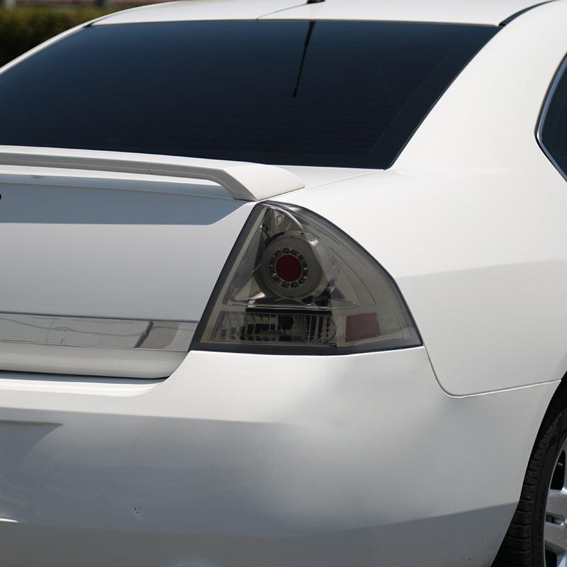 Spec-D LED Tail Lights Chevy Impala (2006-2016) Halo Smoke, Red or Black