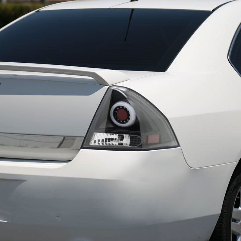Spec-D LED Tail Lights Chevy Impala (2006-2016) Halo Smoke, Red or Black