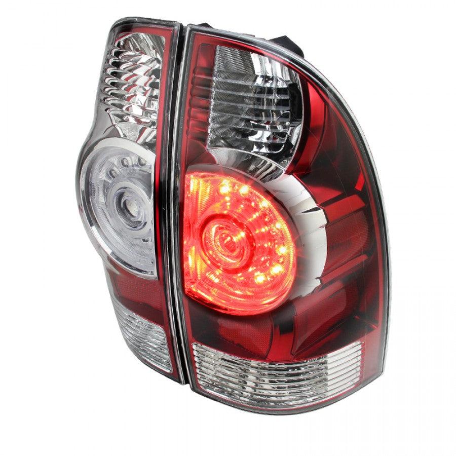 Spec-D Tail Lights Toyota Tacoma (2005-2015) LED - Red, Clear or Black