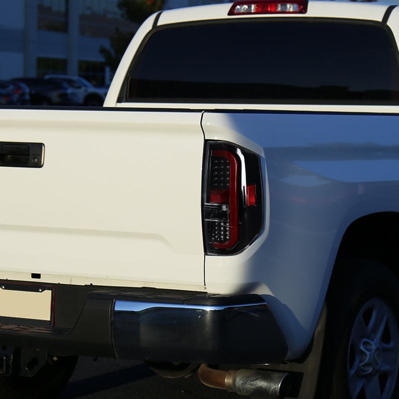 Spec-D Tail Lights Toyota Tundra (2014-2020) Sequential LED - Red, Black, Chrome or Smoked
