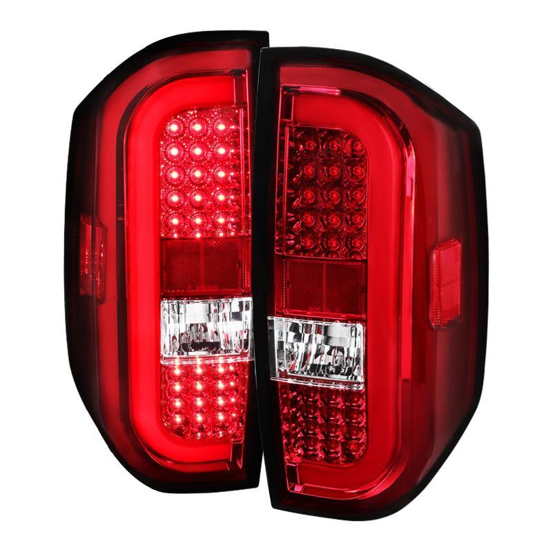 Spec-D Tail Lights Toyota Tundra (2014-2020) Sequential LED - Red, Black, Chrome or Smoked