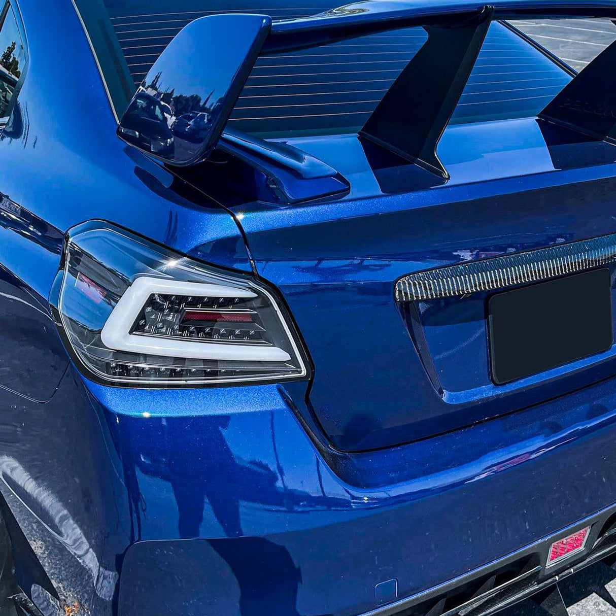 NTXGLOW BLACK LED tail lights (2015 - 2021 Subaru WRX)