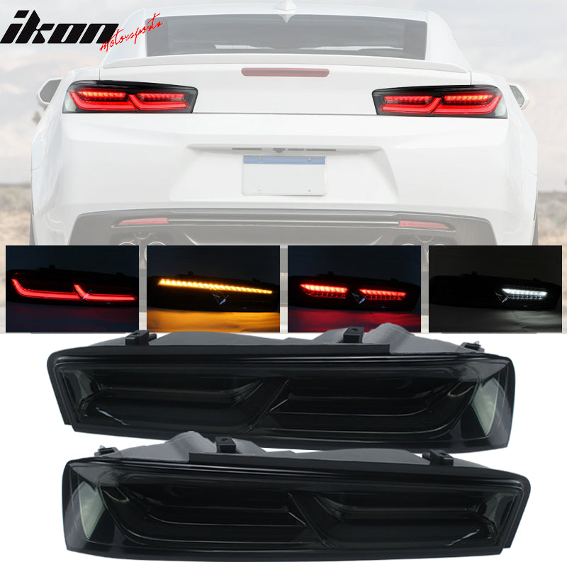2016-2018 Chevy Camaro Sequential Turn Signal Tail Lights 2PC