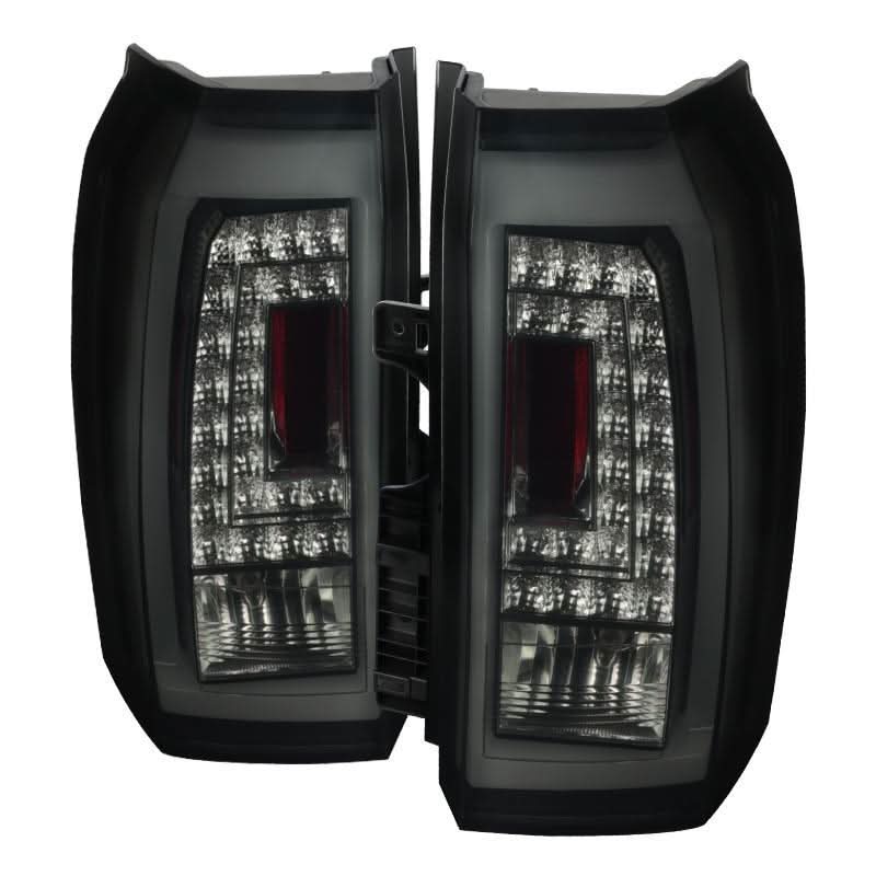 Spec-D LED Tail Lights GMC Yukon / Yukon XL (2015-2020) Black / Smoke / Red