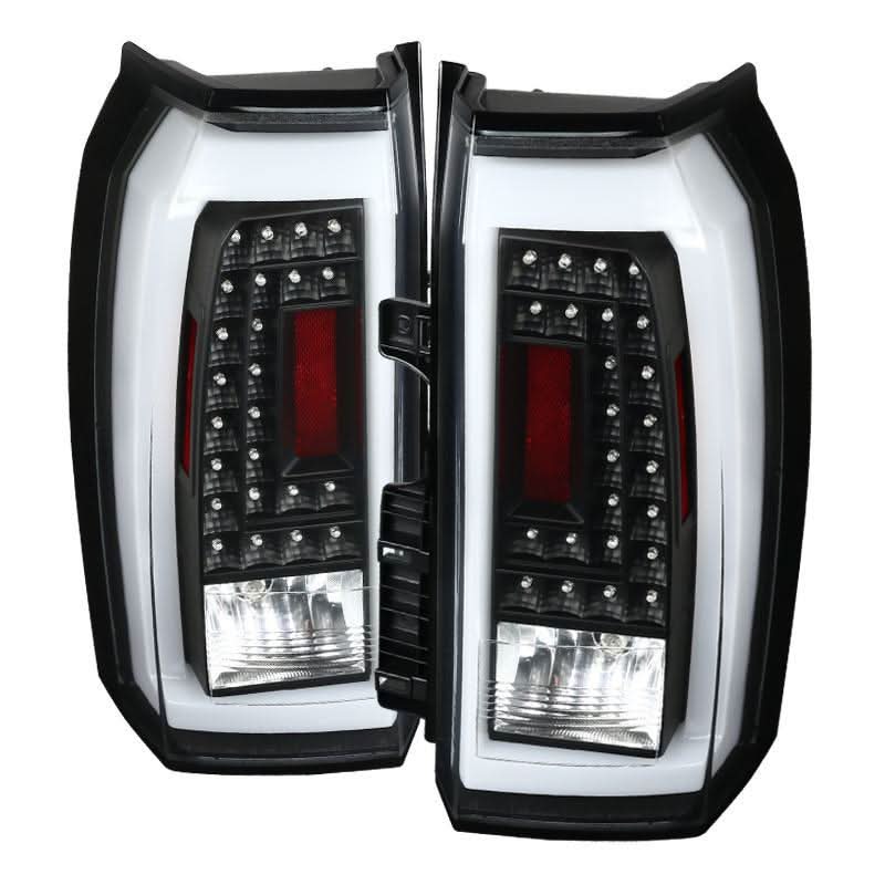 Spec-D LED Tail Lights GMC Yukon / Yukon XL (2015-2020) Black / Smoke / Red