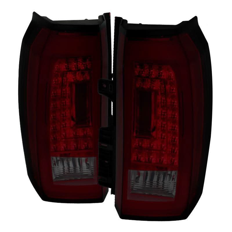 Spec-D LED Tail Lights GMC Yukon / Yukon XL (2015-2020) Black / Smoke / Red