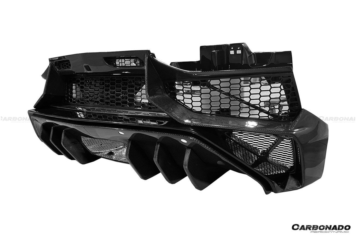 2011-2016 Lamborghini Aventador LP700 Coupe Roadster SV Style Rear Bumper