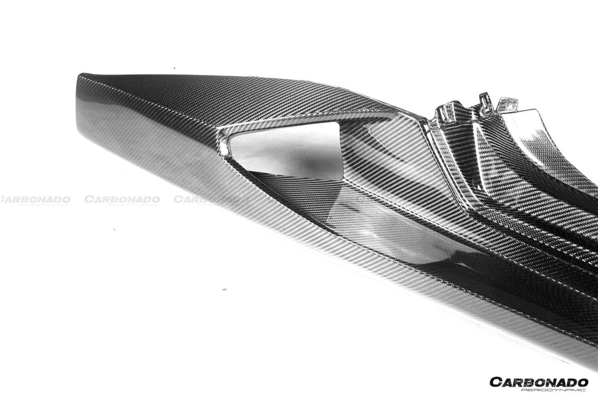 2015-2025 Lamborghini Huracan LP610 LP580 EVO Tecnica STO N Style Dry Carbon Fiber Side Skirts
