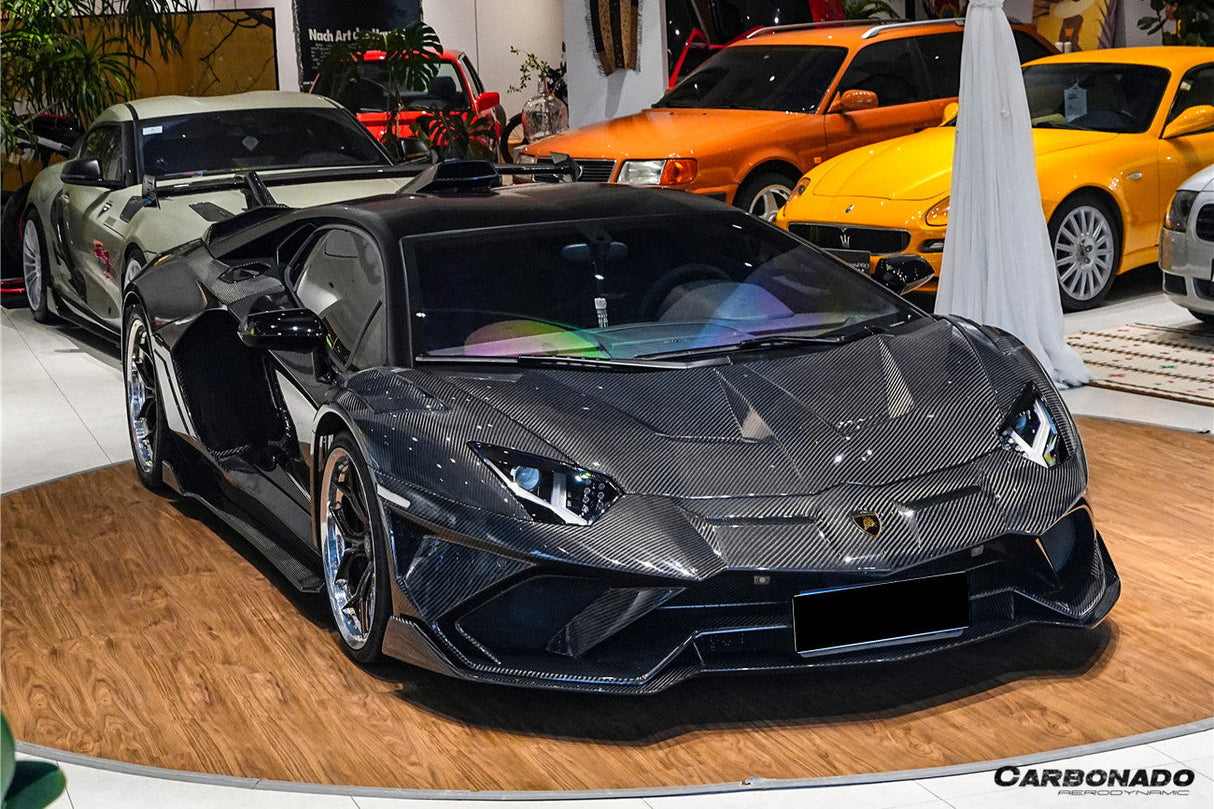 2011-2021 Lamborghini Aventador LP700 LP720 LP750 LP740 Coupe and Roadster CA Style Hood