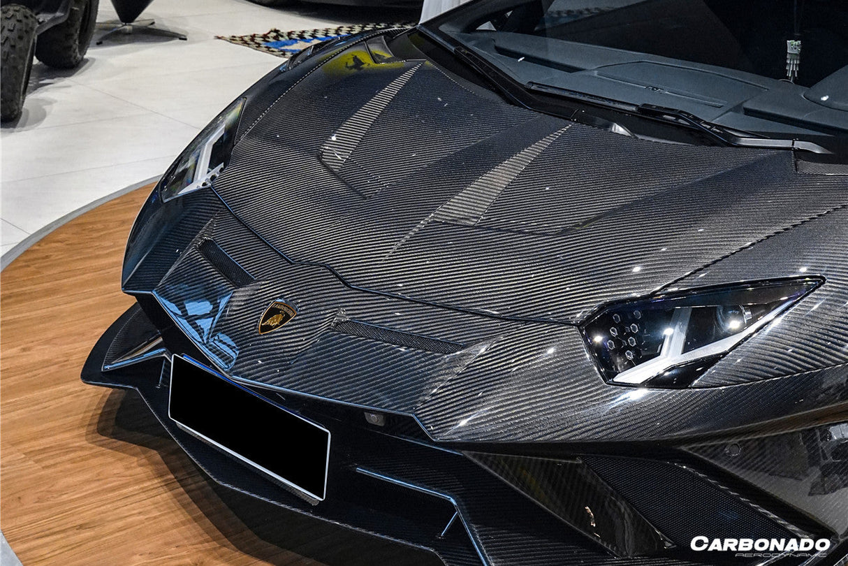 2011-2021 Lamborghini Aventador LP700 LP720 LP750 LP740 Coupe and Roadster CA Style Hood