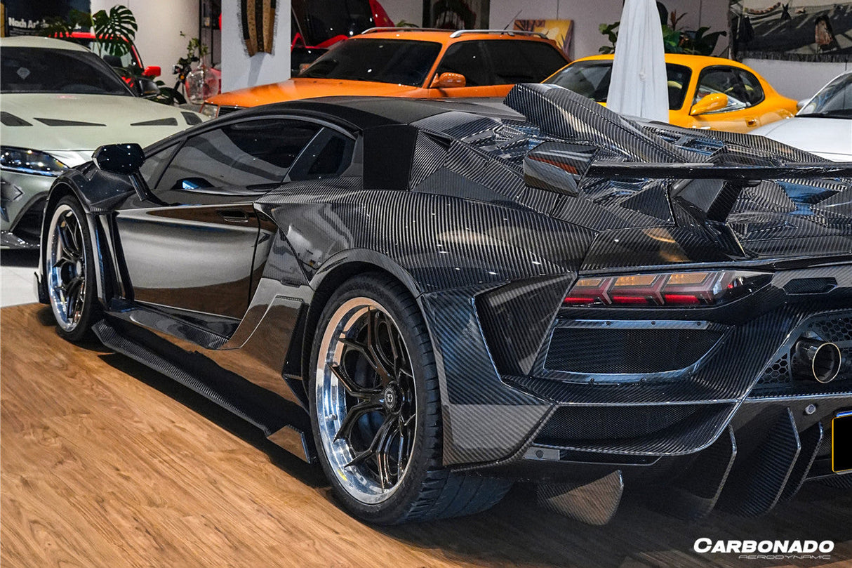 2011-2016 Lamborghini Aventador LP700 LP720 LP750 Coupe and Roadster CA Style Rear Side Scoops