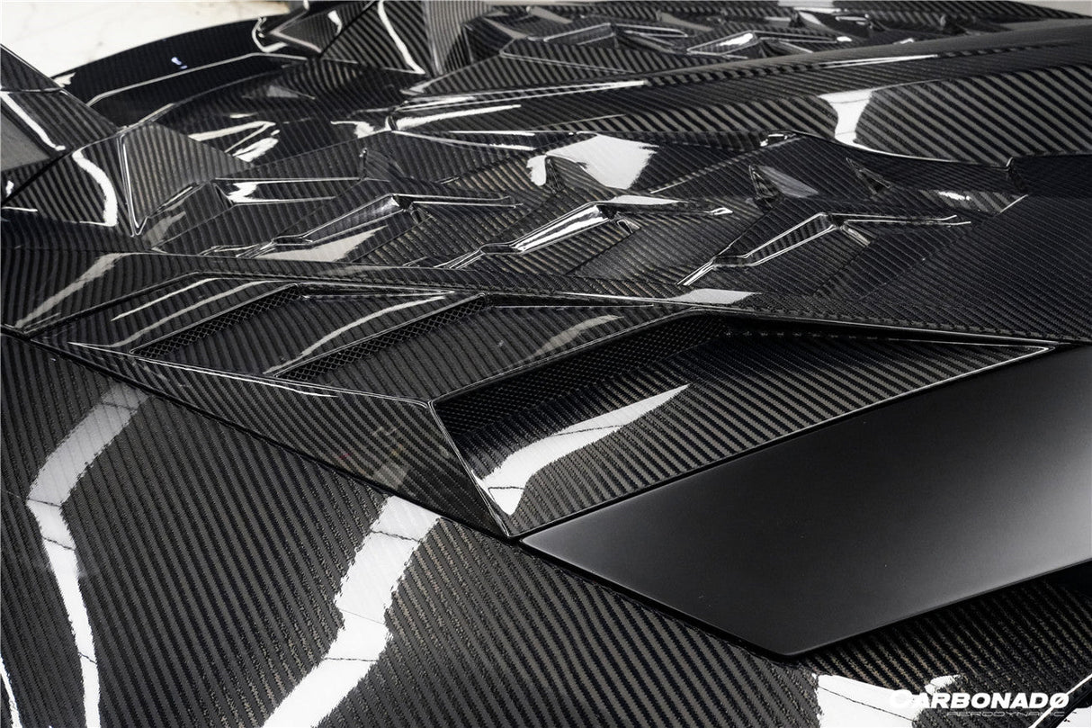 2011-2016 Lamborghini Aventador LP700 LP720 LP750 Coupe and Roadster CA Style Rear Side Scoops