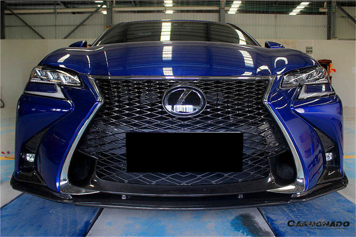 2016-2020 Lexus GS AM Style Carbon Fiber Front Lip