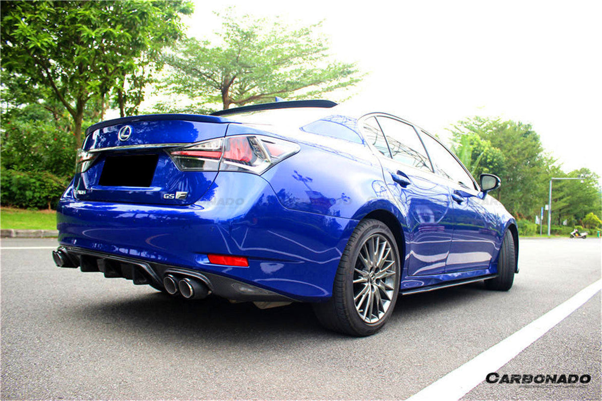2015-2020 Lexus GS & GSF AM Style Carbon Fiber Side Skirts