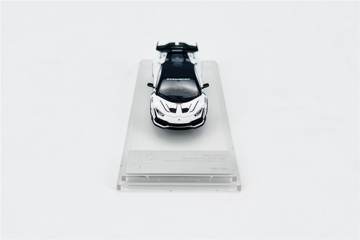 Limited Edition 1:64 Scale Diecast Lamborghini Huracan Wide Body Model | Darwinpro BKSSII Carbon Fiber Kit