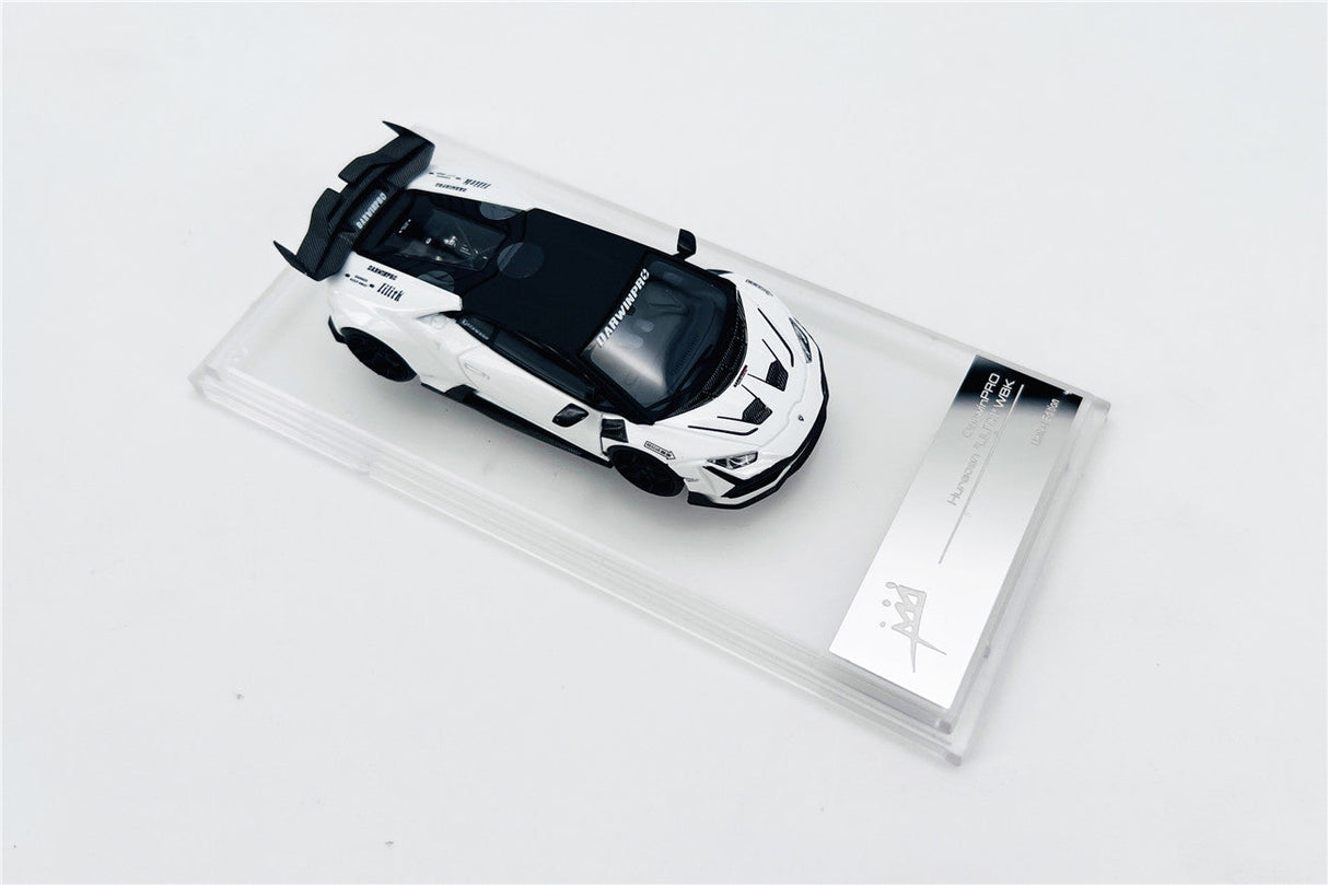 Limited Edition 1:64 Scale Diecast Lamborghini Huracan Wide Body Model | Darwinpro BKSSII Carbon Fiber Kit