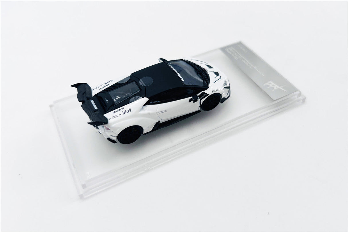 Limited Edition 1:64 Scale Diecast Lamborghini Huracan Wide Body Model | Darwinpro BKSSII Carbon Fiber Kit
