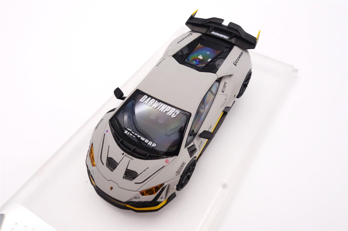 Limited Edition 1:64 Scale Diecast Lamborghini Huracan Wide Body Model | Darwinpro BKSSII Carbon Fiber Kit