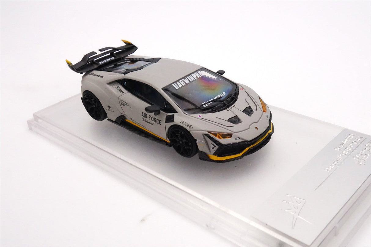 Limited Edition 1:64 Scale Diecast Lamborghini Huracan Wide Body Model | Darwinpro BKSSII Carbon Fiber Kit