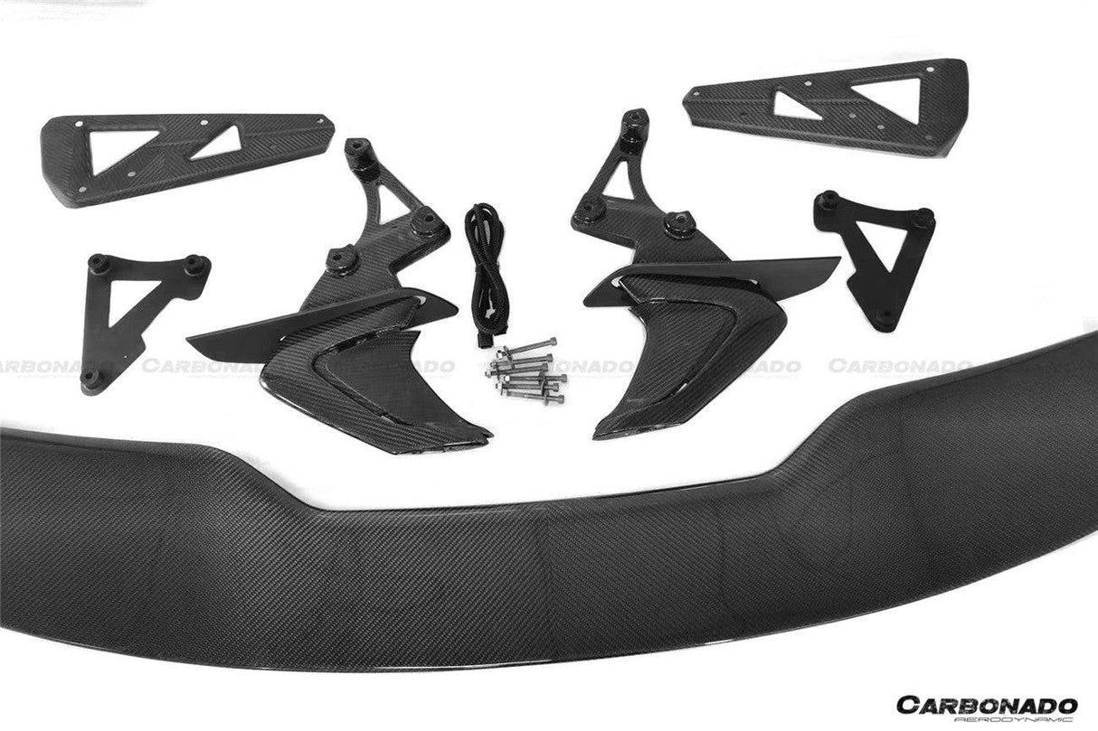 2015-2020 McLaren 540C 570S 570GT MS Style DRY Carbon Fiber Trunk Wing