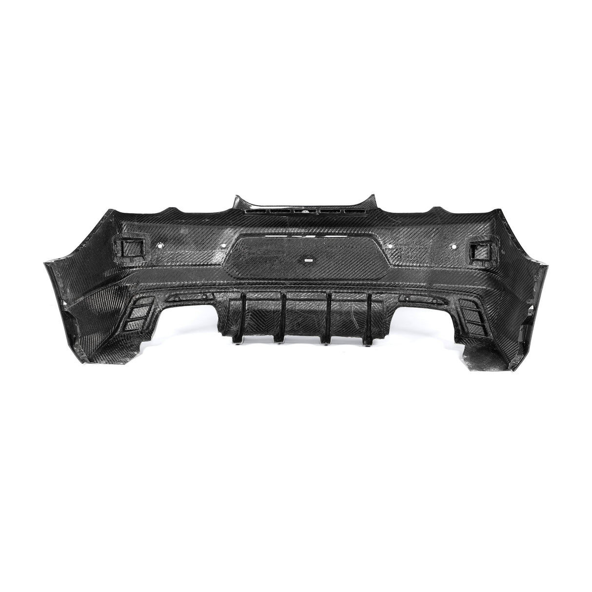 2019-2025 Camaro RS/SS/ZL1 Gloss Double Sided Carbon Fiber Rear Bumper w/Rear Diffuser Quad Tips 1pc