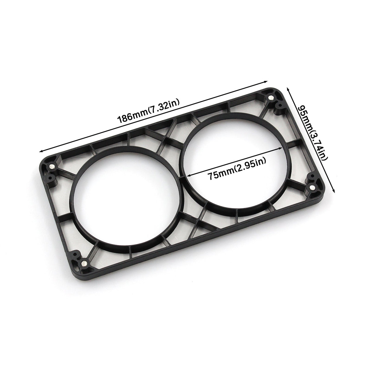 Stainless Steel Center Console Cup Holder Ash Tray Delete for 1989-1997 Mazda MX-5 Miata MK1